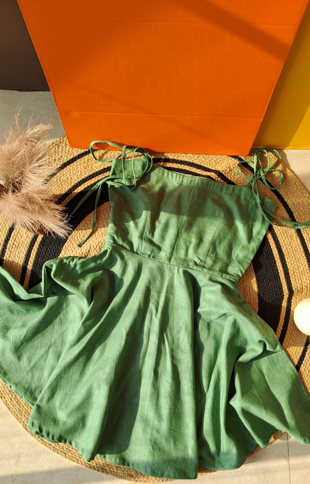 Emerald Breeze Dress