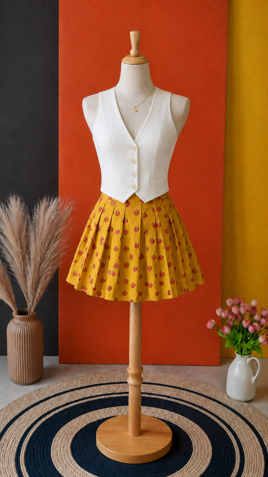 Sunny Dots Skirt