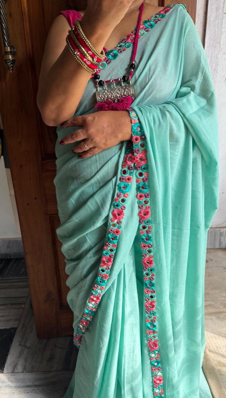 Gul-mishri Saree