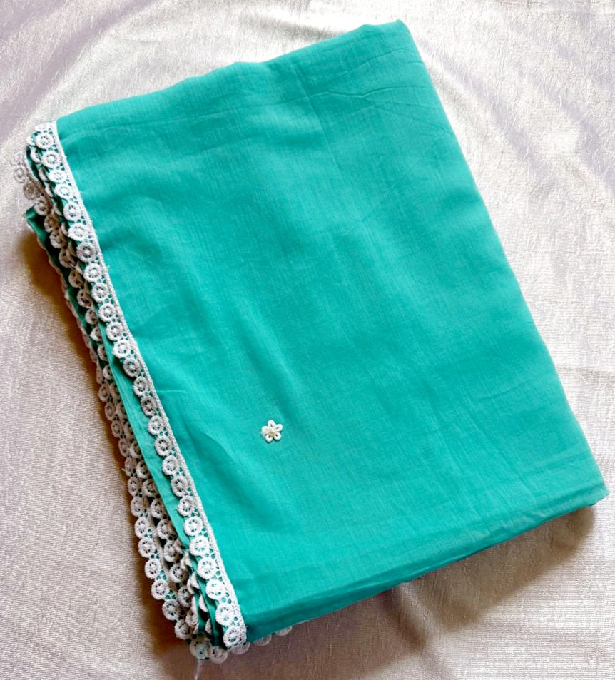 The Lace Story Saree