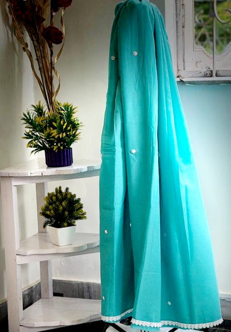 The Lace Story Saree