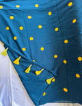 Neelambari Bindu mulmul saree